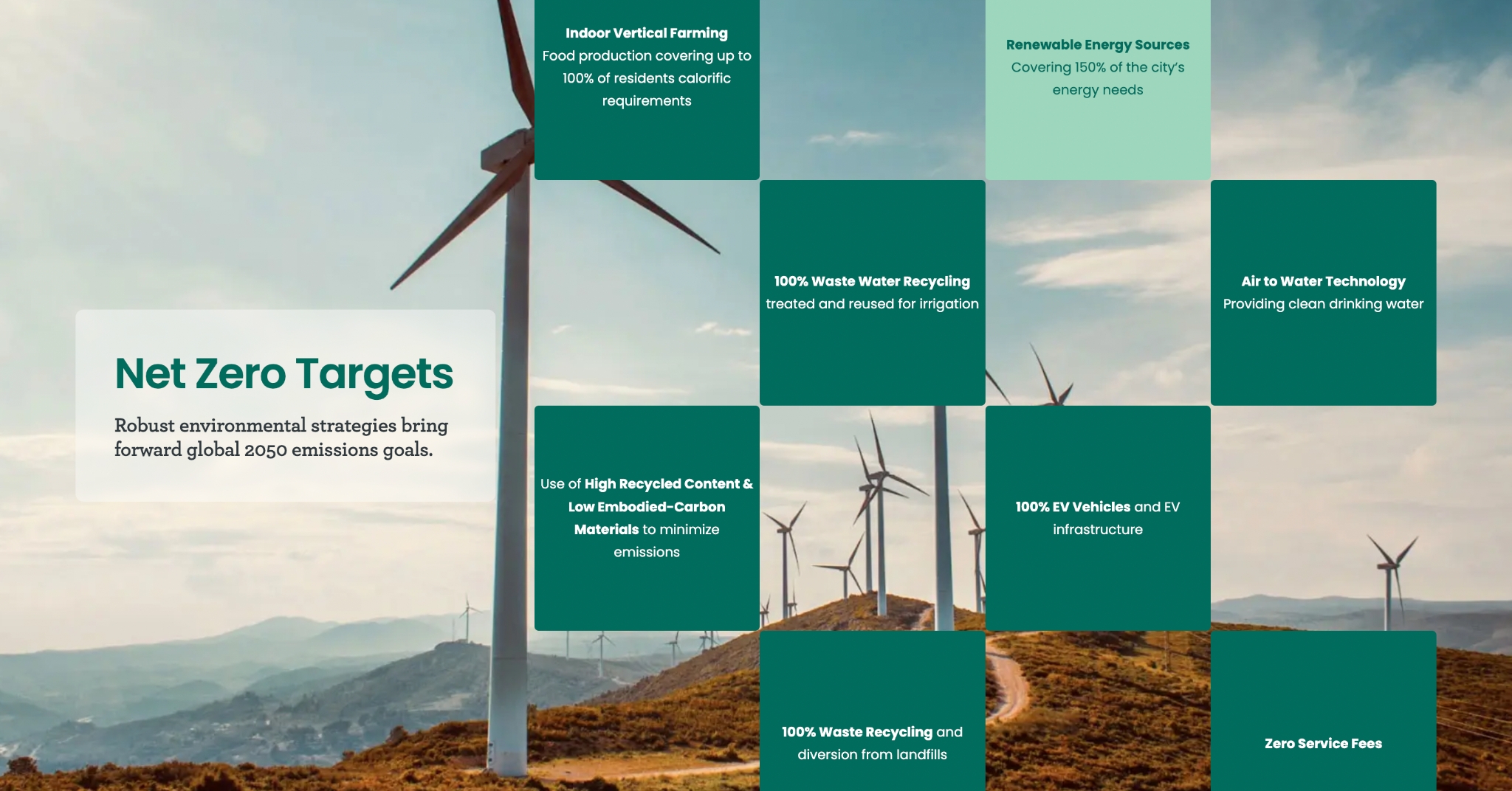 net zero targets