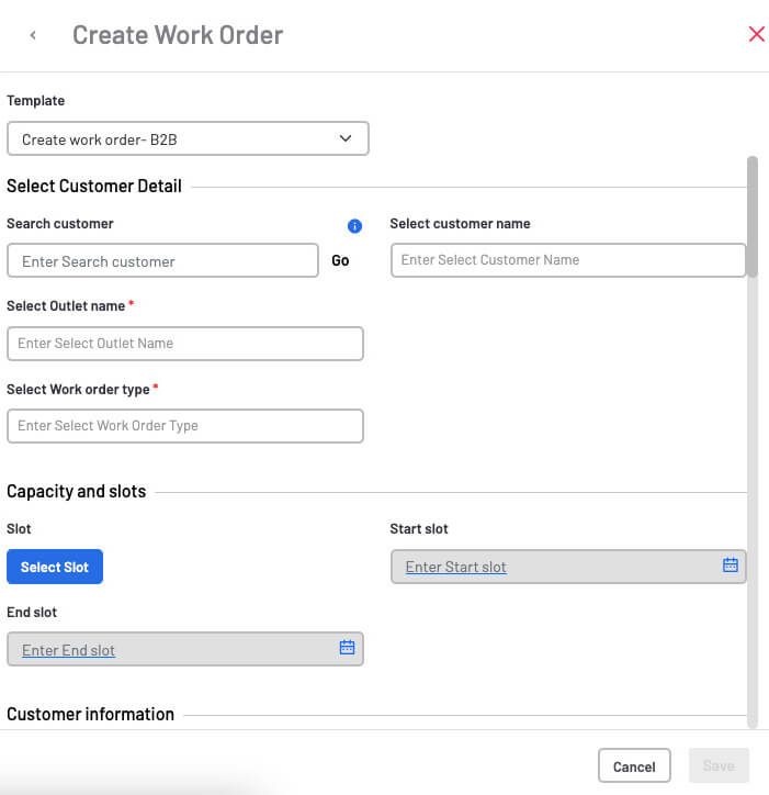 Work Order Managment